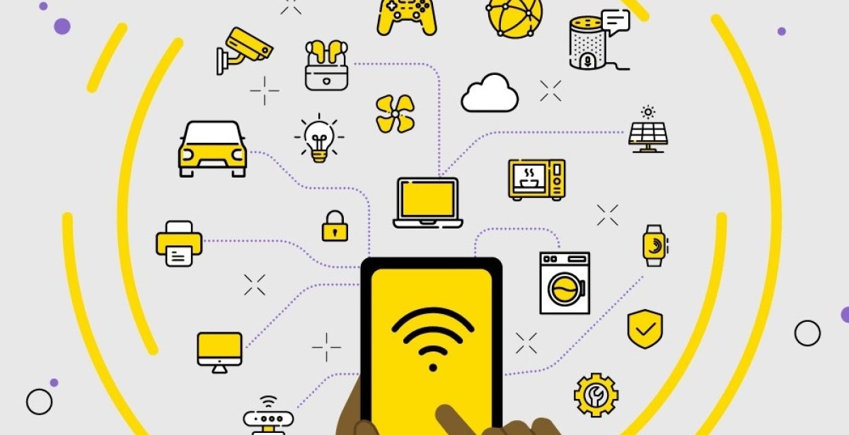 The physical devices that are connected to the Internet, called Internet of Things.