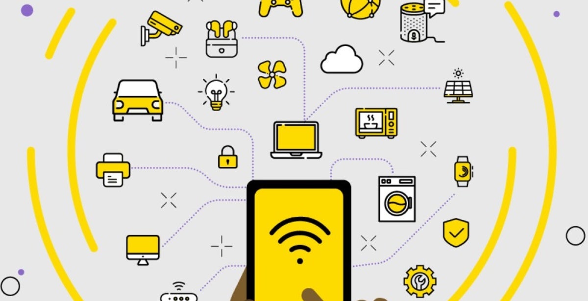 The physical devices that are connected to the Internet, called Internet of Things.